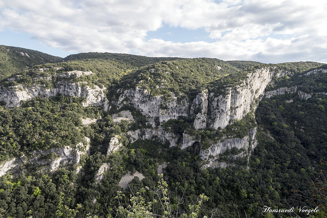 In der Schlucht von Ardèche