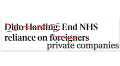 O&S (meme) - NHS privatisation