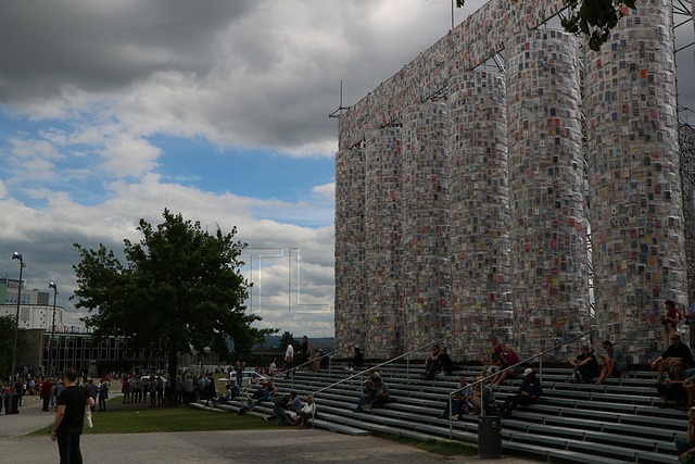 documenta 14, Friedrichsplatz, Parthenon of books