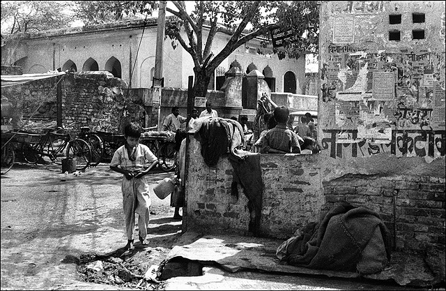 Streets of Dehli .