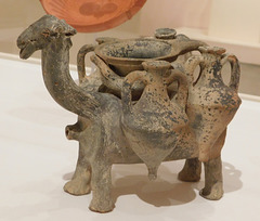 Camel Rhyton with 4 Amphorae in the Metropolitan Museum of Art, March 2019