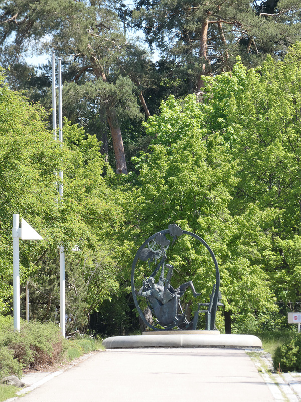 Blick zum Neustifter-Brunnen