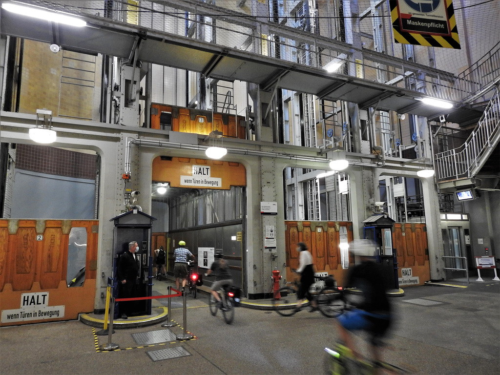 Alter Elbtunnel, Nordseite