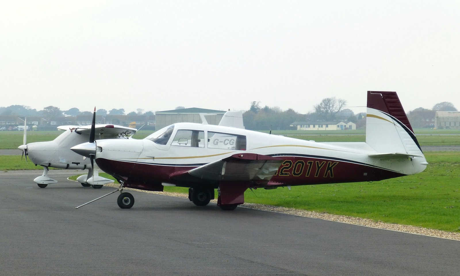 N201YK at Solent Airport - 23 November 2018