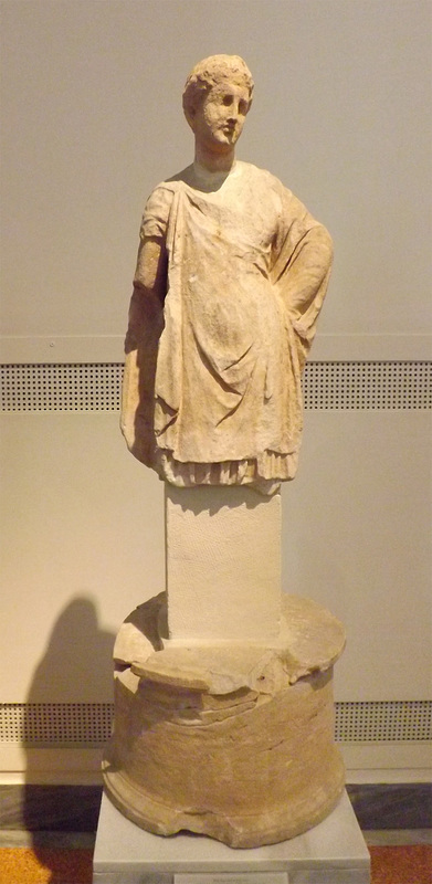 Herm Found in Rhamnous of a Youth in the National Archaeological Museum in Athens, May 2014