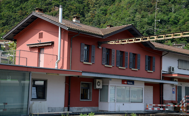Bahnstation Melide