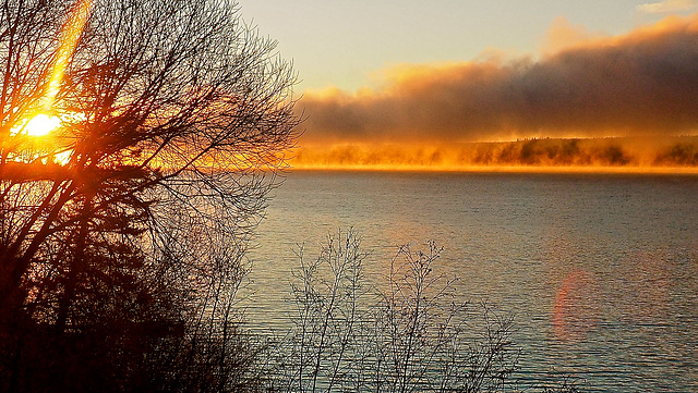 Morning shot from our deck.