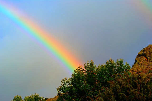 Deux arcs-en-ciel!