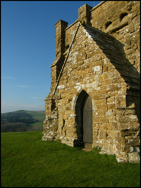 south doorway at St Catherine's