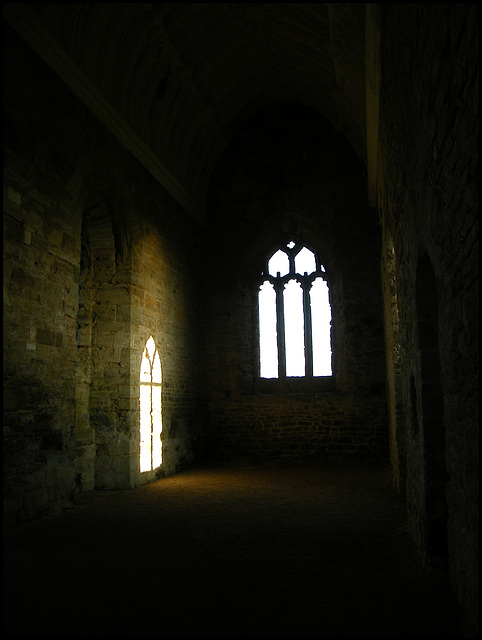 inside St Catherine's Chapel