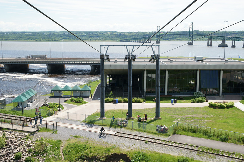 View From The Montmorency Cable Car