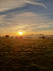 Sonnenaufgang bei Attendorn 1