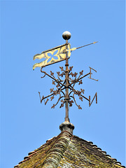 icklesham church, sussex (38)c19 wind vane, probably part of teulon's 1848-9 work