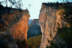 Hanging Rock (left) and Baltzer Lookout