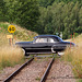 1949 Pontiac Chieftain. Högsbyn. Veteran Classic Dalsland. 8.Aug.2015. 58°53′54″N 12°22′55″E (approx. address: 2221, 660 10 Dals Långed, Sverige)