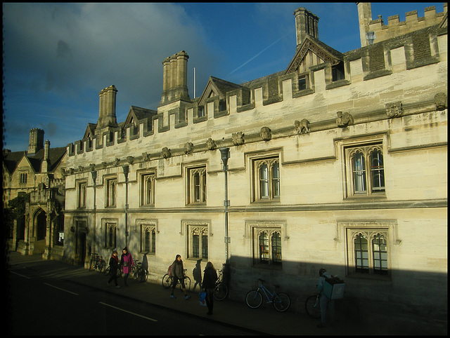 Magdalen in the November sun