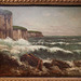 "Les falaises d'Etretat" (Gustave Courbet - 1869)