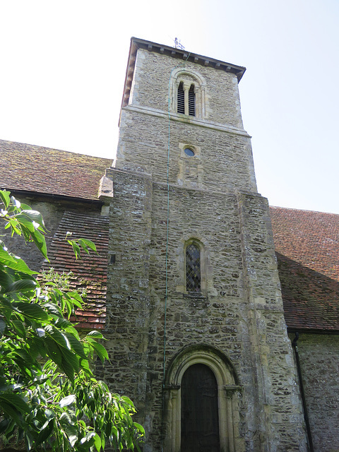 icklesham church, sussex (36)late c11 - early c12 transeptal tower