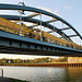 Brücke der Bahnstrecke Dortmund–Enschede über dem Datteln-Hamm-Kanal (Lünen-Horstmar) / 27.10.2019