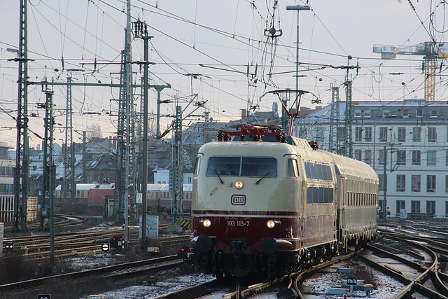 Sonderzug in Hannover Hbf