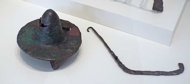 Door Pivot and Key in the Archaeological Museum of Madrid, October2022