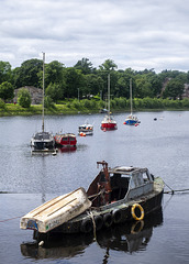 Boats on the River Leven