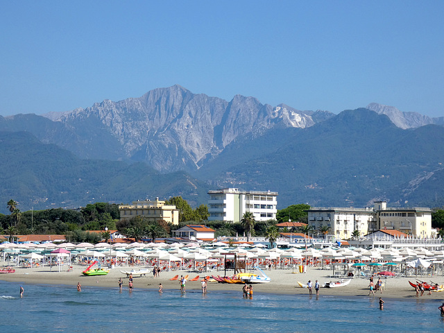 Marina di Pietrasanta from the Pier