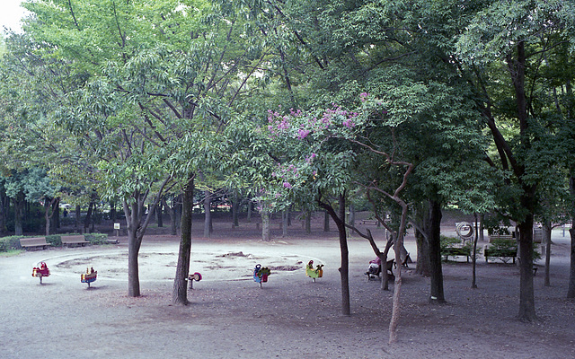 Children's area in a park