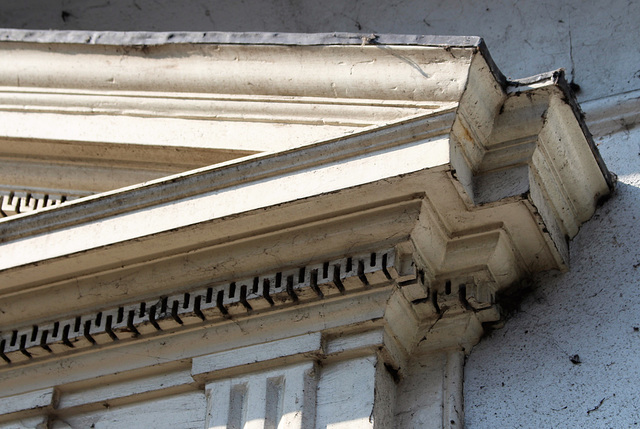 Detail of Doorcase, Coopers Building, St Mary's Street, Bungay, Suffolk