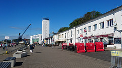 Hafen Sassnitz mit Feuerwehrturm