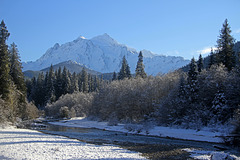 Mount Shuksan and the North Fork Nooksack River