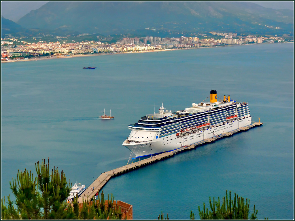 Alanya : Costa Mediterranea ci aspetta per la partenza