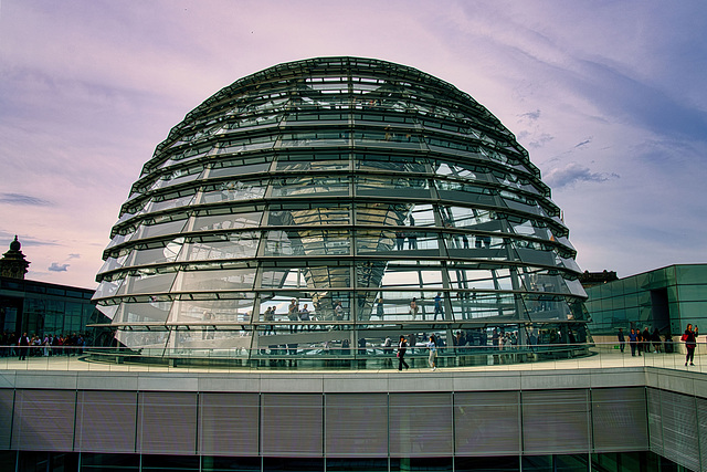 Bundestagskuppel in Berlin