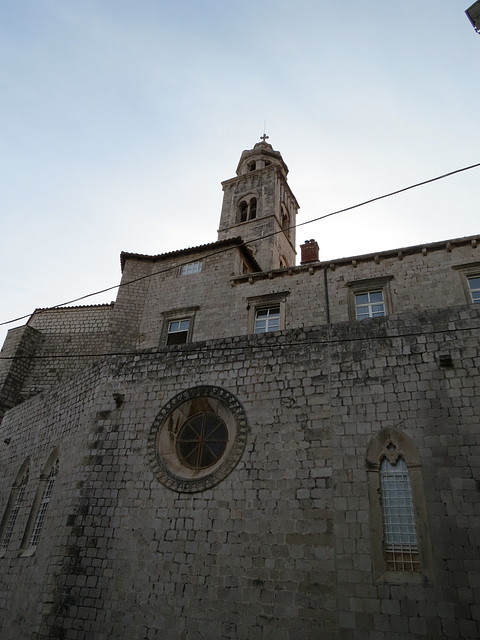 Dubrovnik : église Saint-Dominique.