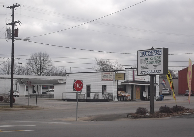 Stop for bluegrass check advance