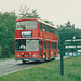 London Leaside Buses L354 (VLT 32 was J354 BSH) at Barton Mills, Suffolk - 22 May 1994
