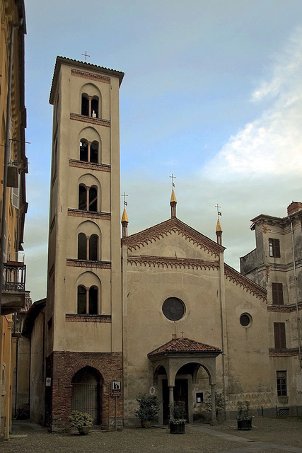 The church of San Giacomo at Piazzo, Biella