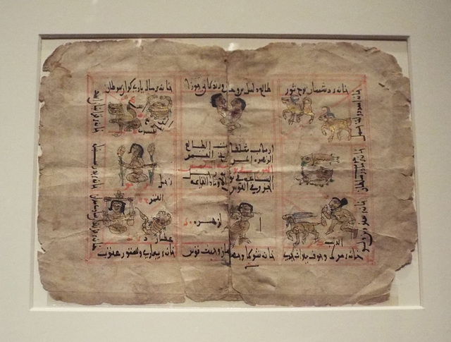 Astrological Birth Chart in the Metropolitan Museum of Art, July 2016