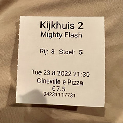 Ticket for the Mighty Flash