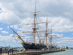 HMS Warrior at Portsmouth Naval Base