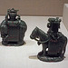 Jade Figurines of an Elephant Carrying a Vase and a Horse Carrying Books in the Metropolitan Museum of Art, August 2023