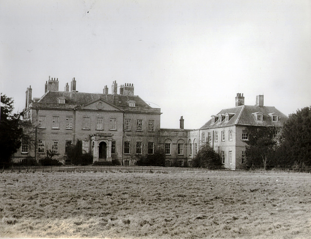 Ossington Hall, Nottinghamshire (Demolished c1964)