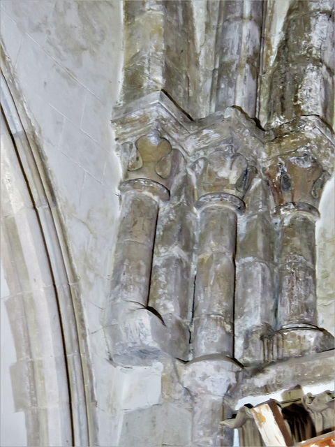 icklesham church, sussex (26)late c12 vaulting in late c11 tower