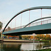 Brücke der Bebelstraße über dem Datteln-Hamm-Kanal (Lünen-Süd) / 27.10.2019