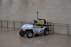 Police Electric Car at Ben Gurion Airport