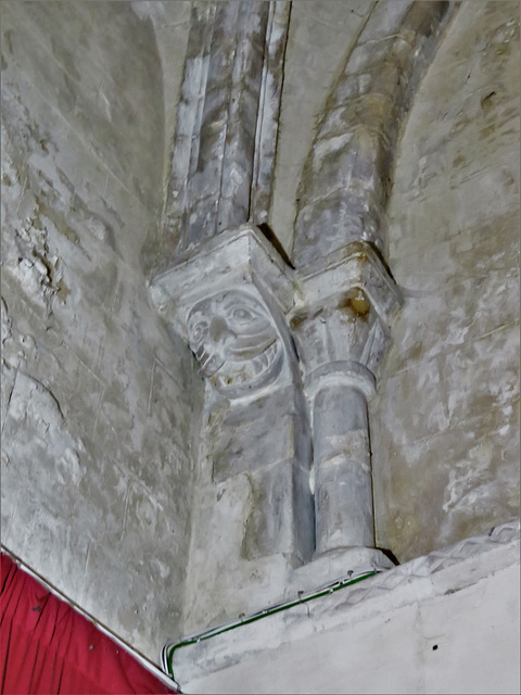 icklesham church, sussex (25)late c12 vaulting in late c11 tower