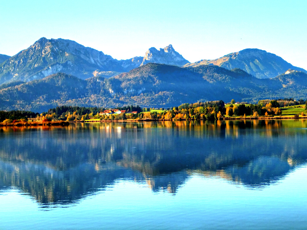 Hopfensee - Blick nach Süden. ©UdoSm