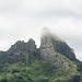 Polynésie Française, Mt.Otemanu (727 m) on Bora Bora (view from North-East)