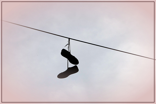 shoes on the line (pip)