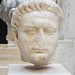 Portrait of Domitian in the Archaeological Museum of Madrid, October 2022